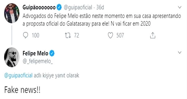 Melo'dan Galatasaray açıklaması: 
