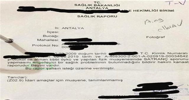 Satranç sporcularına büyük ayıp!