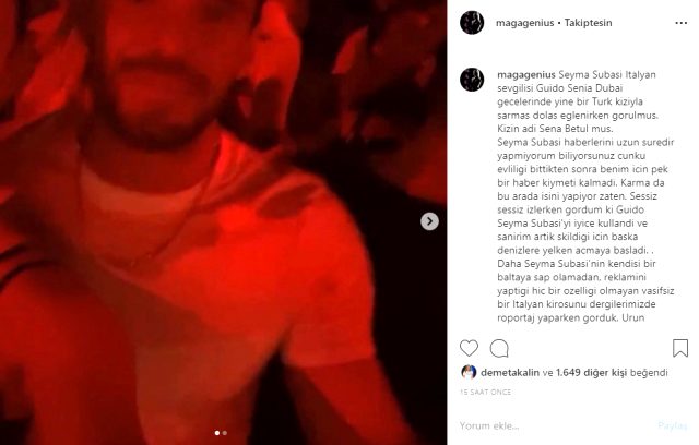 Şeyma Subaşı DJ sevgilisi tarafından bir Türk kızıyla Dubai'de aldatıldı