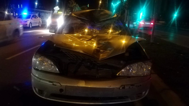 Otomobilin çarptığı bisikletli metrelerce sürüklenip, öldü