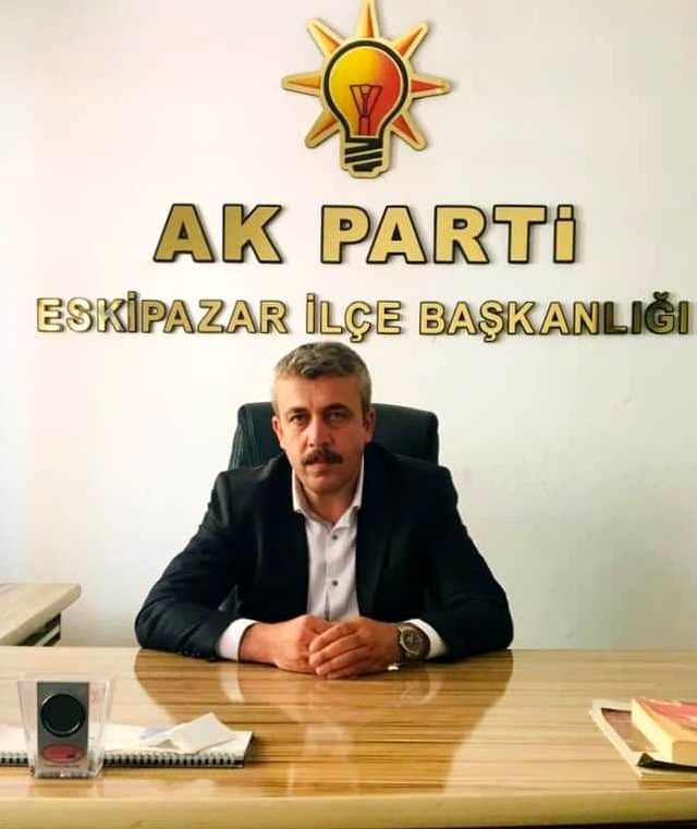 AK Parti Eskipazar İlçe Başkanı İsmail Palaz, görevinden istifa etti