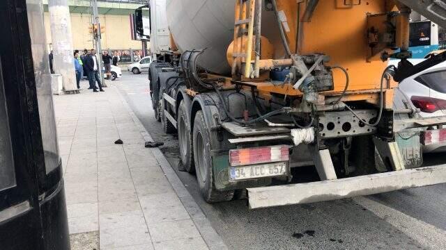 Şişli'de beton mikseri iki kardeşe çarptı: 1 ölü, 1 ağır yaralı