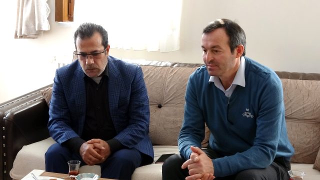 Özgecan Aslan'ın ailesinden Ceren Özdemir'in ailesine taziye ziyareti