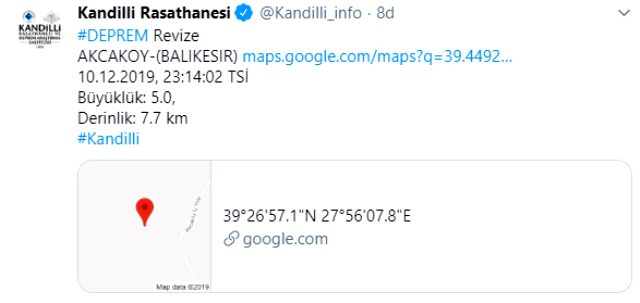 Marmara'da peş peşe depremler! İstanbul'da da hissedildi
