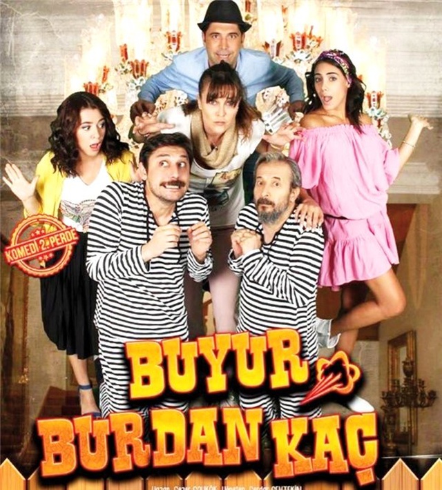 'Buyur Burdan Kaç' tiyatro oyunu bu akşam sahnede