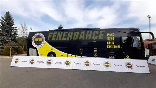 Fenerbahçe'ye yeni takım otobüsü