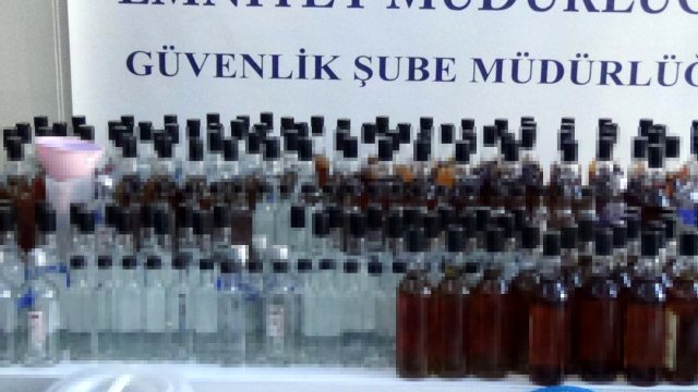 İstanbul'da yılbaşı öncesi sahte içki operasyonu gerçekleştirildi