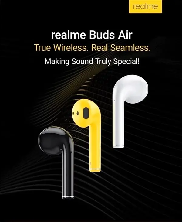 Realme Buds Air, Kablosuz Şarj Özelliğiyle Gelecek