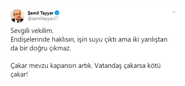 Vekillerin çakar kullanmasını savunan MHP'li vekile, Şamil Tayyar cevap verdi: Vatandaş çakarsa kötü çakar