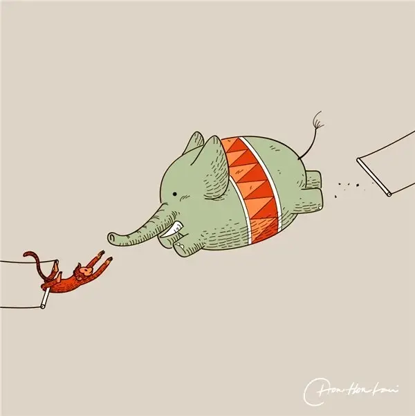 İllüstrasyonlarla Hayvanların Gizemli Dünyasını Açığa Çıkaran Sanatçı ile Tanışın