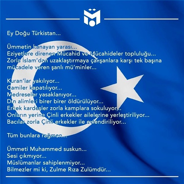 Mesut Özil'den Doğu Türkistan açıklaması