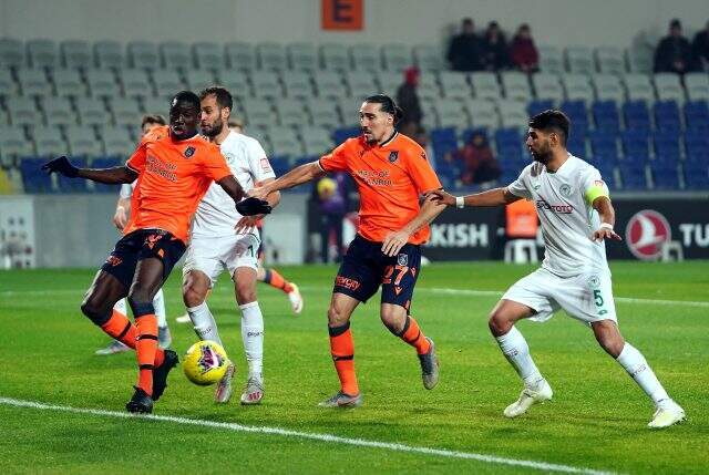 Başakşehir, Konyaspor ile 1-1 berabere kaldı Başakşehir, Konyaspor ile 1-1 berabere kaldı