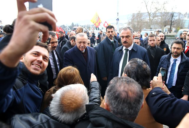 Cumhurbaşkanı Erdoğan Cenevre'de alkışlar ve tezahüratlarla karşılandı