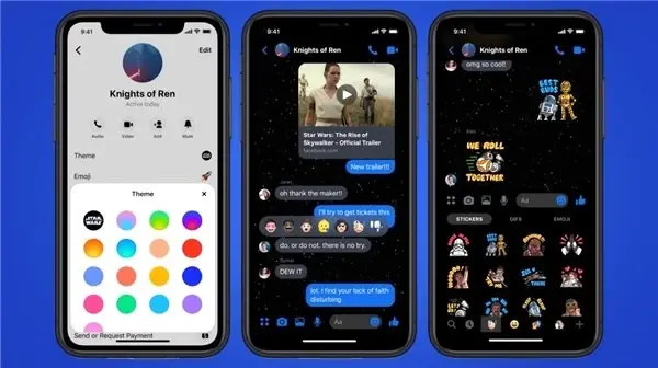 Facebook Messenger Star Wars Etkisine Girdi