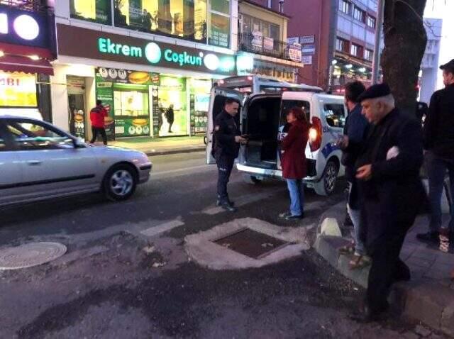 Takip edildiğini sanan kadın ortalığı birbirine kattı