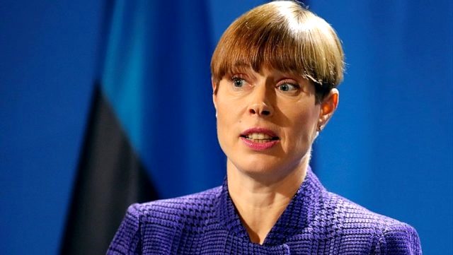 Estonya Cumhurbaşkanı, ülkenin İçişleri Bakanı'nın 