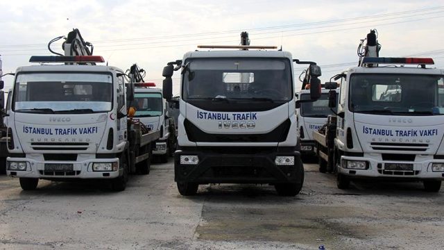 İstanbul'da araç çekme işi İstanbul Polis Hizmetleri Güçlendirme Derneği tarafından yapılacak