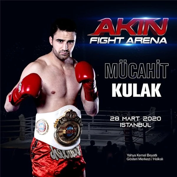Dünya şampiyonu kick boksçumuz Mücahit Kulak ringe çıkıyor