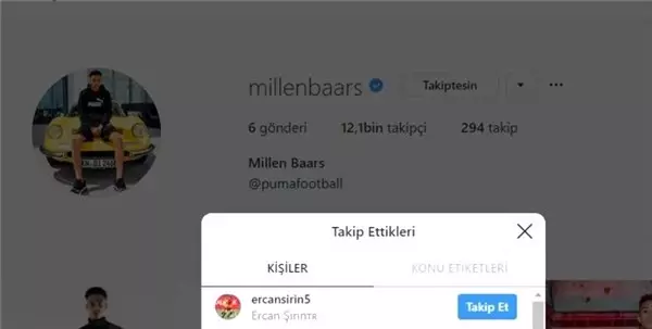 Millen Baars Galatasaraylı futbolcuyu takip etti! Transfer...