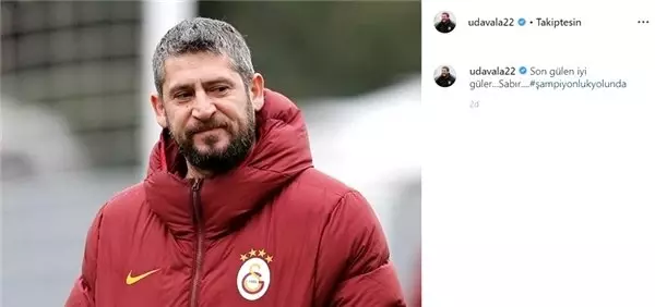 Ümit Davala'dan şampiyonluk paylaşımı: 