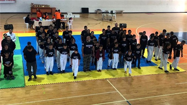 KKTC'de görkemli kempo şampiyonası