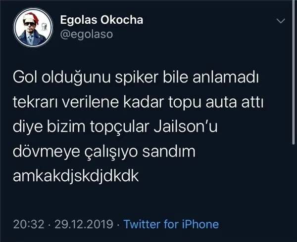 Jailson'un Uzaktan Golüne Gelen Komik Tepkiler