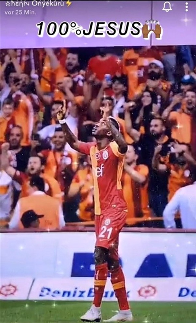 Onyekuru'dan Galatasaraylıları heyecanlandıran paylaşım!