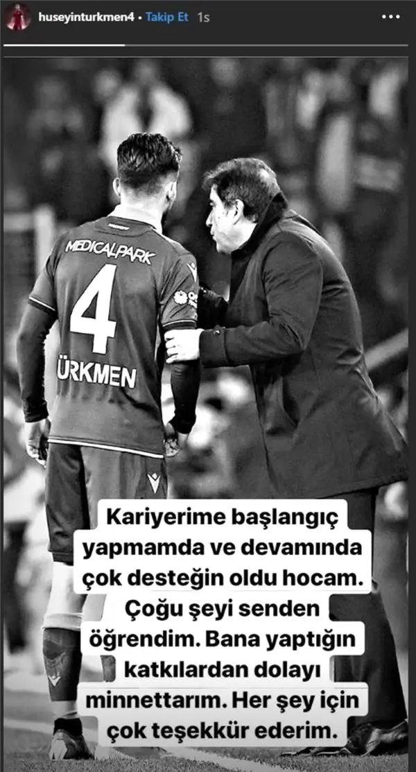 Trabzonspor'da bir ilk! Ünal Karaman'ın ardından...