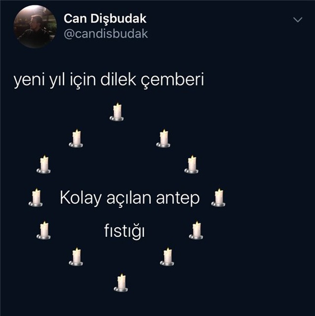 Yeni Yıl İçin Dilek Çemberine Yazılmış 12 Komik Şey