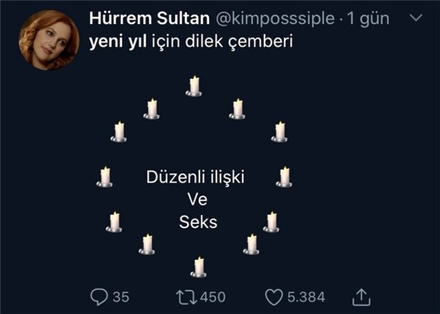 Yeni Yıl İçin Dilek Çemberine Yazılmış 12 Komik Şey