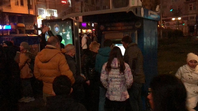 Eskişehir yeni yıla su kuyruğunda girdi