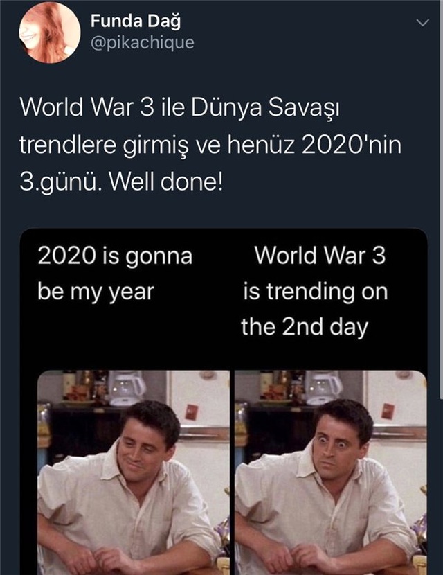 3. Dünya Savaşı'nın Çıkma İhtimaline Gelen 14 Tweet