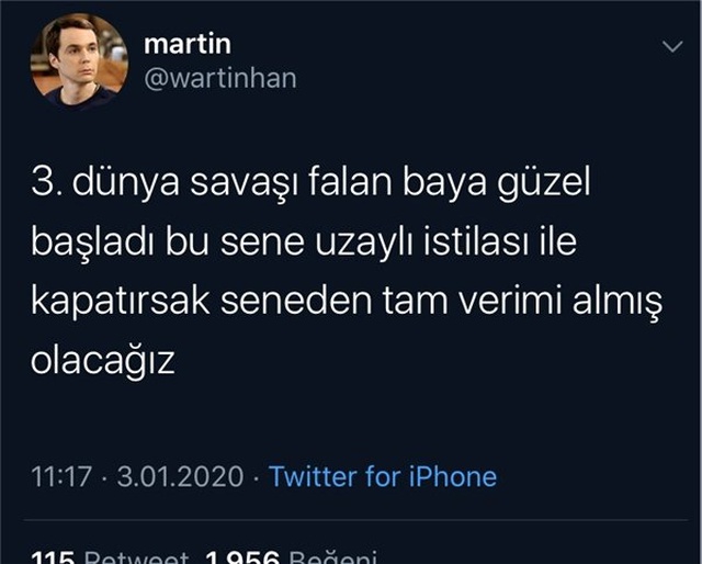 3. Dünya Savaşı'nın Çıkma İhtimaline Gelen 14 Tweet
