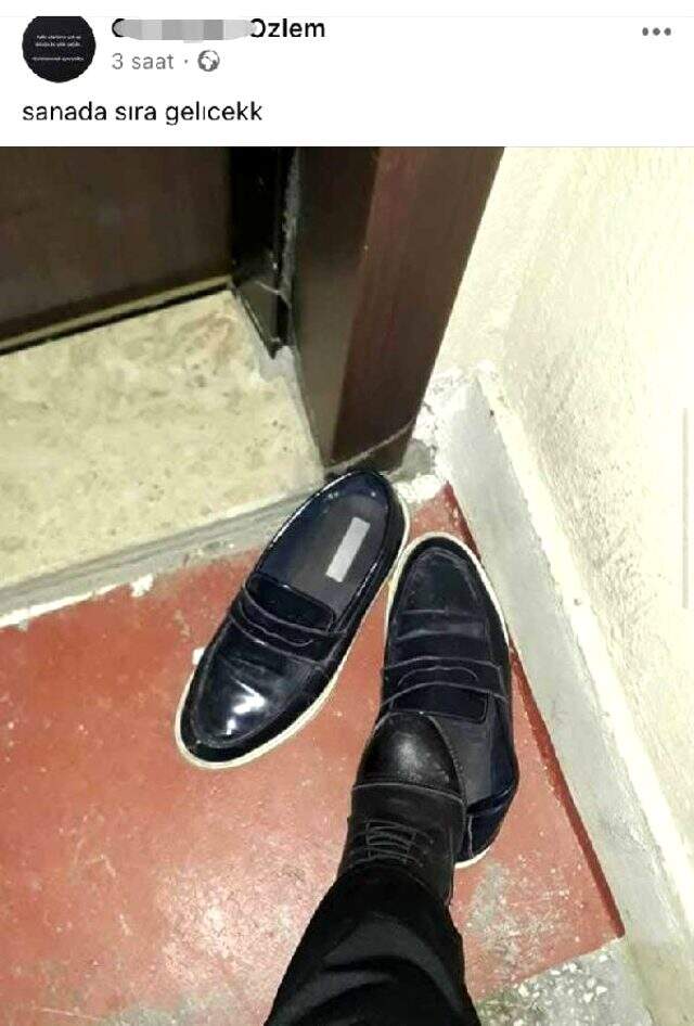 Cinayet sonrası eski eşine 