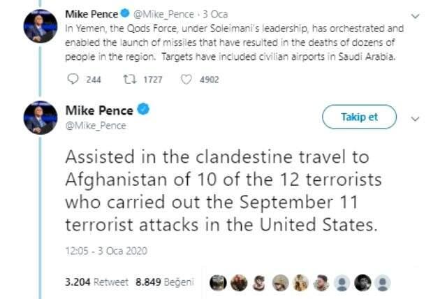 Eski FBI ajanı, ABD Başkan Yardımcısı Mike Pence'in <a class='keyword-sd' href='/kasim-suleymani/' title='Kasım Süleymani'>Kasım Süleymani</a> hakkındaki açıklamalarını yalanladı