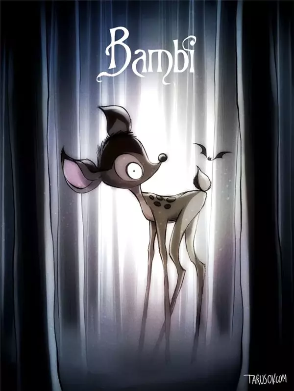 Disney Filmlerini Tim Burton Çekseydi Nasıl Olurdu?