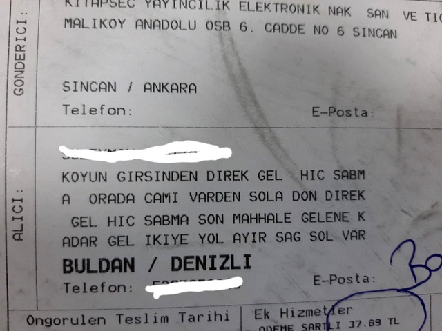 <a class='keyword-sd' href='/turkiye/' title='Türkiye'>Türkiye</a>'nin gündemine oturan kargo, sahibine teslim edildi