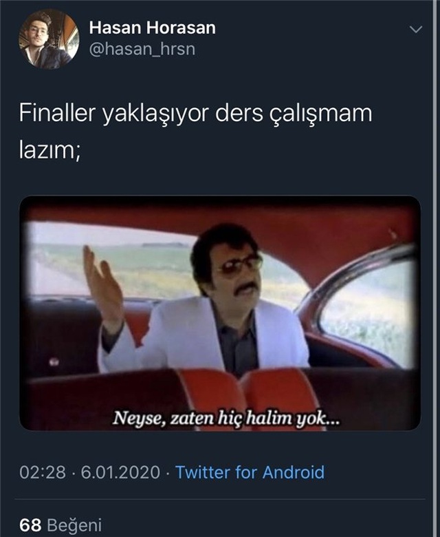 Finalleri Mizahına Konu Etmiş 10 Öğrenci