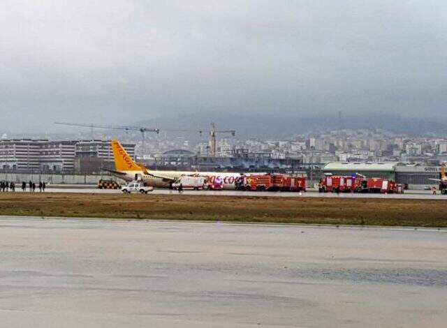 Pistten çıkan uçağın pilotları ile kulenin konuşmaları ortaya çıktı Pistten çıkan uçağın pilotu ile kulenin konuşmaları ortaya çıktı