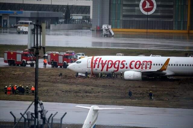 Sabiha Gökçen Havalimanı'nda uçuşlar saat 20.00'ye kadar durduruldu