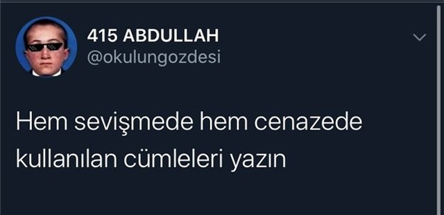 Hem Sevişirken Hem Cenazede Söylenen Cümlelere Komik Cevaplar