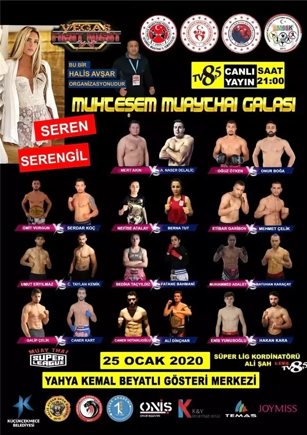 Muaythai Gala Gecesi 25 Ocak'ta İstanbul'da