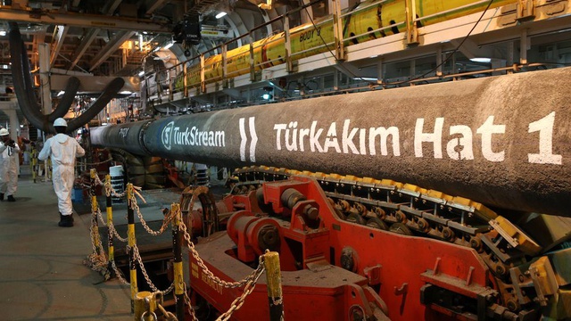TürkAkım doğalgaz boru hattı açıldı
