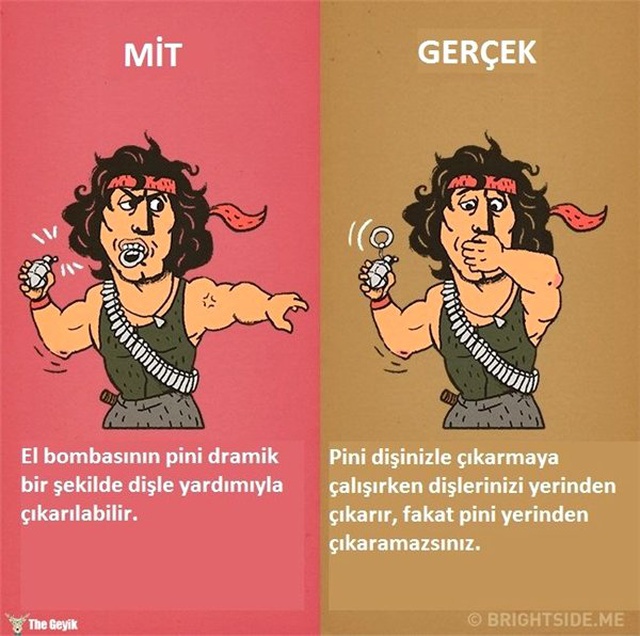 Filmlerin Bizi Doğruluğuna İnandırdığı 12 Yaygın Mit
