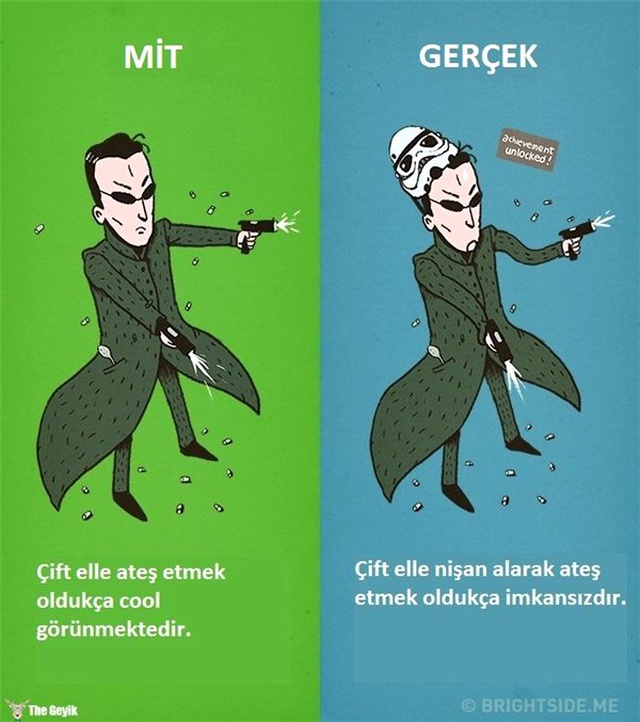 Filmlerin Bizi Doğruluğuna İnandırdığı 12 Yaygın Mit