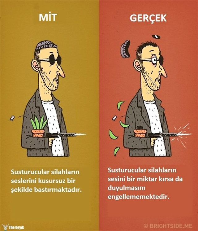 Filmlerin Bizi Doğruluğuna İnandırdığı 12 Yaygın Mit