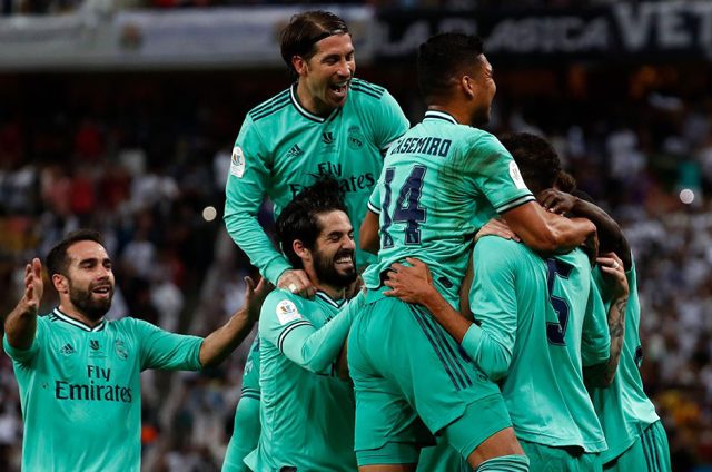 Real Madrid, Valencia'yı 3-1 yenerek Süper Kupa'da finale yükseldi