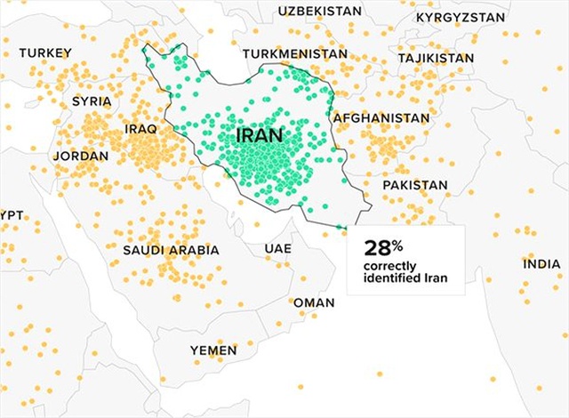 Amerikalılara İranın Yeri Soruldu Bakın Kaçı Bilebildi