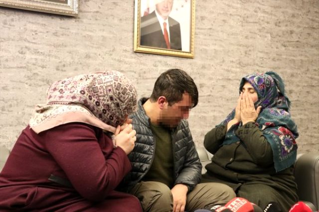 Babaanne, terör örgütü PKK'dan kurtarılan torununa kavuşunca büyük sevinç yaşadı