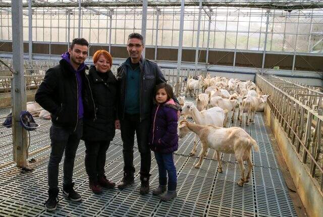 Kızı süt içsin diye kurduğu çiftlikle zincir marketlere girdi Kızı süt içsin diye kurduğu çiftlikle zincir marketlere girdi